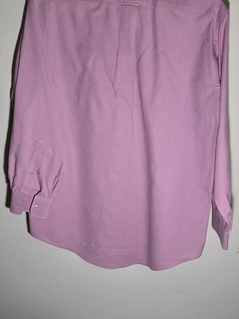 Lands' End Men's Pink Button-Down Shirt - Picture 2 of 2